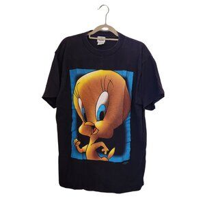 Vintage Looney Tunes Tweety Bird T-Shirt – 1996, One Size